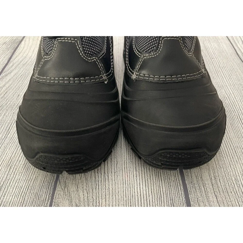 Black The North Face Aspenglow Boy Girl Winter Snow Boots, Size Youth 4